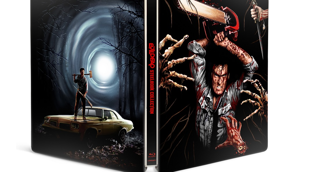 The Evil Dead' and 'Evil Dead II' Getting 4K Ultra HD Steelbook Combo Pack  in September - Bloody Disgusting