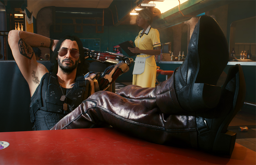 Keanu Reeves Takes The Stage as Johnny Silverhand in New 'Cyberpunk 2077'  Trailer - Bloody Disgusting