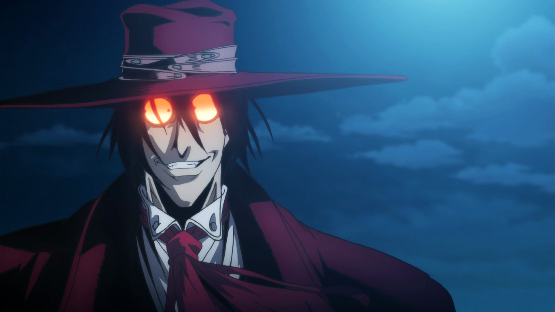 Alucard Hellsing Alexander Anderson Anime Drawing television fictional  Character png  PNGEgg