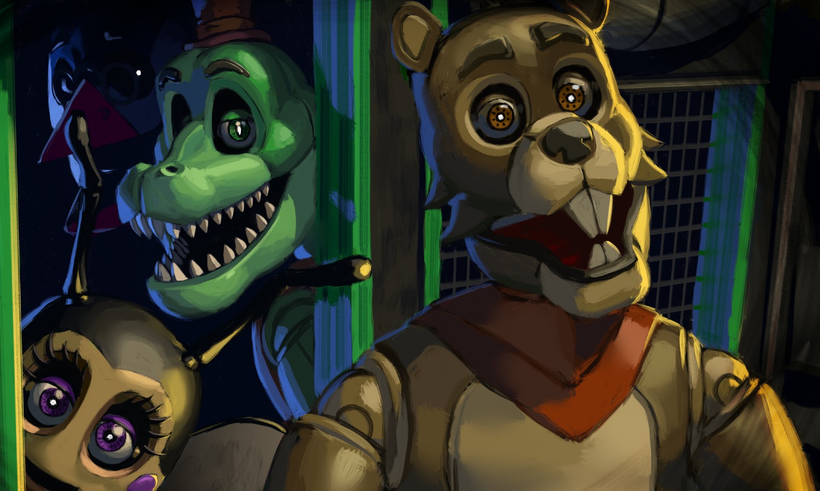 The Scariest FNAF Free Roam Ever..