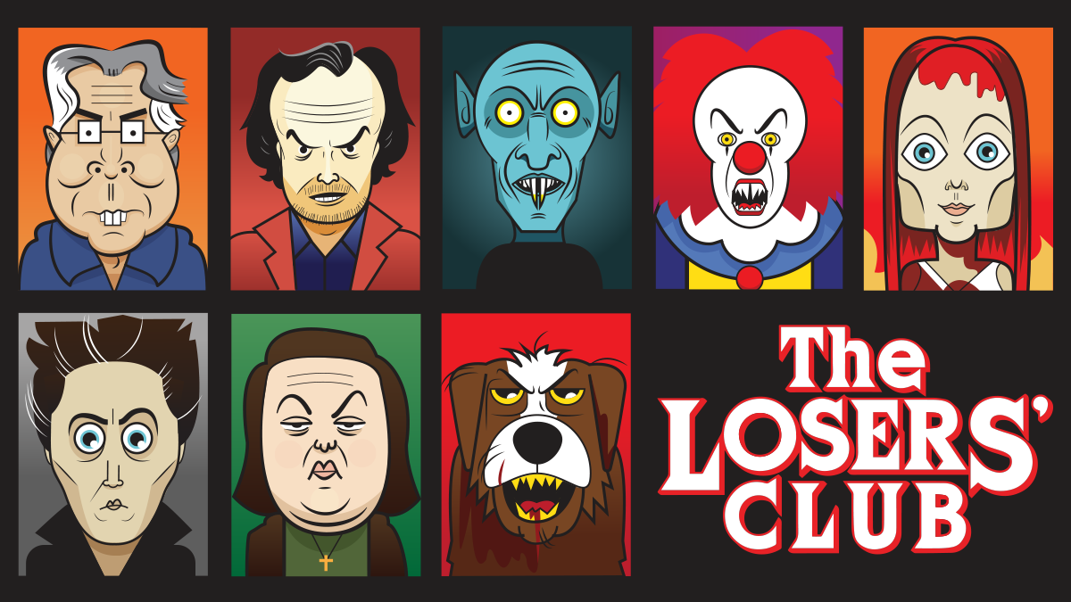 The Losers' Club, artwork by Dustin Patterson