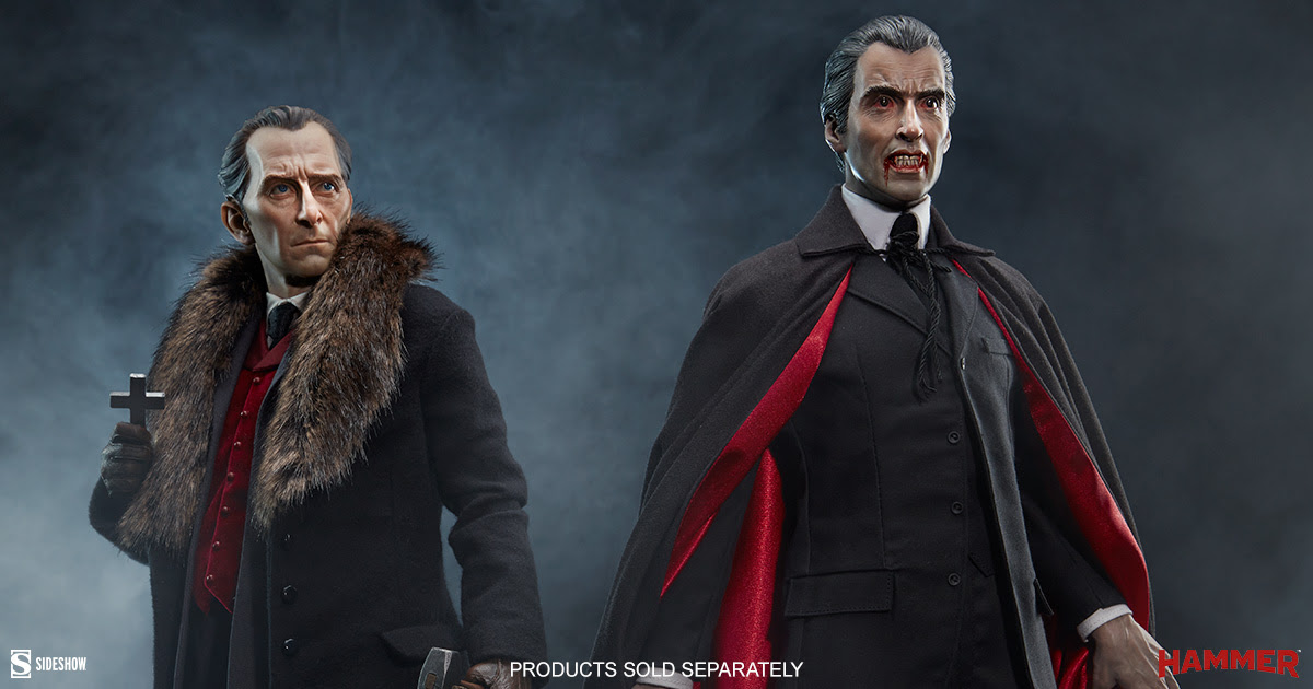 Sideshow Collectibles Turns Christopher Lee and Peter Cushing into  Incredible Premium Format Statues - Bloody Disgusting