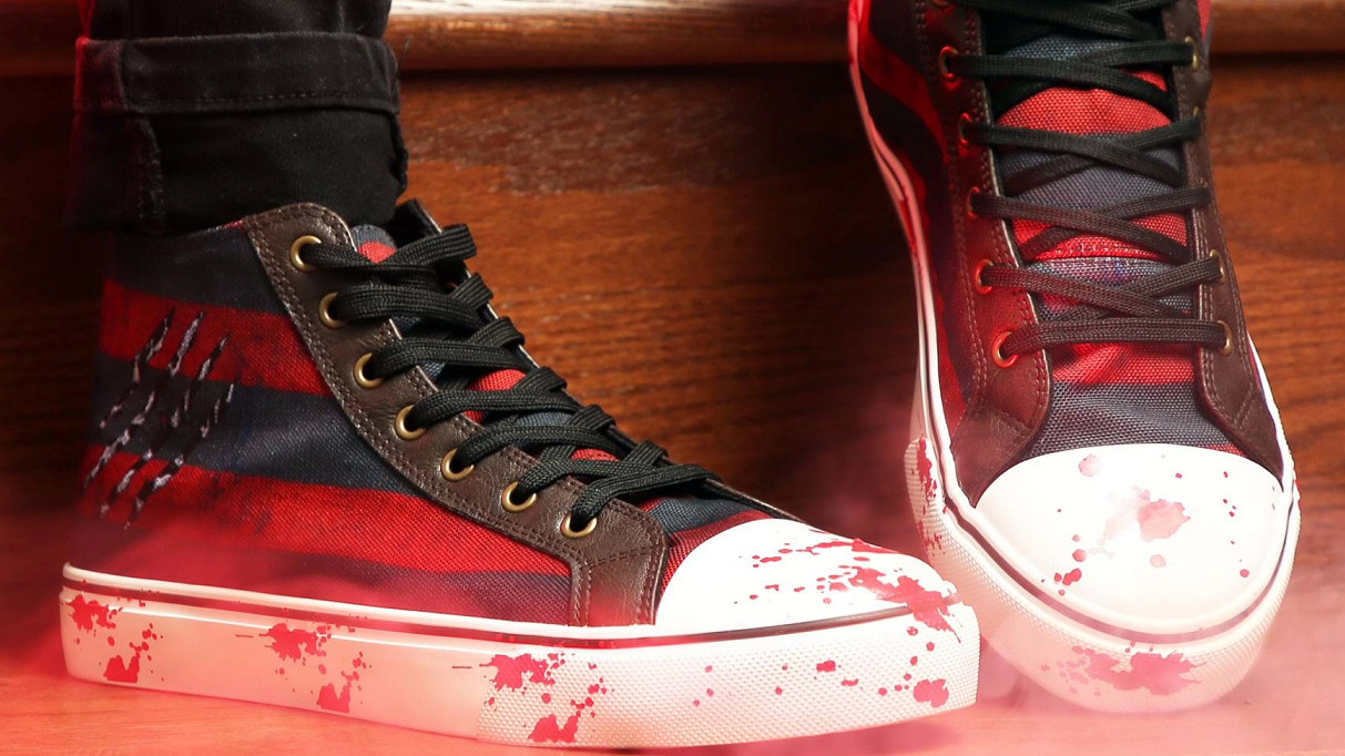New Freddy Krueger and Jason Voorhees Sneakers Now Available Exclusively  from Fun.com! - Bloody Disgusting