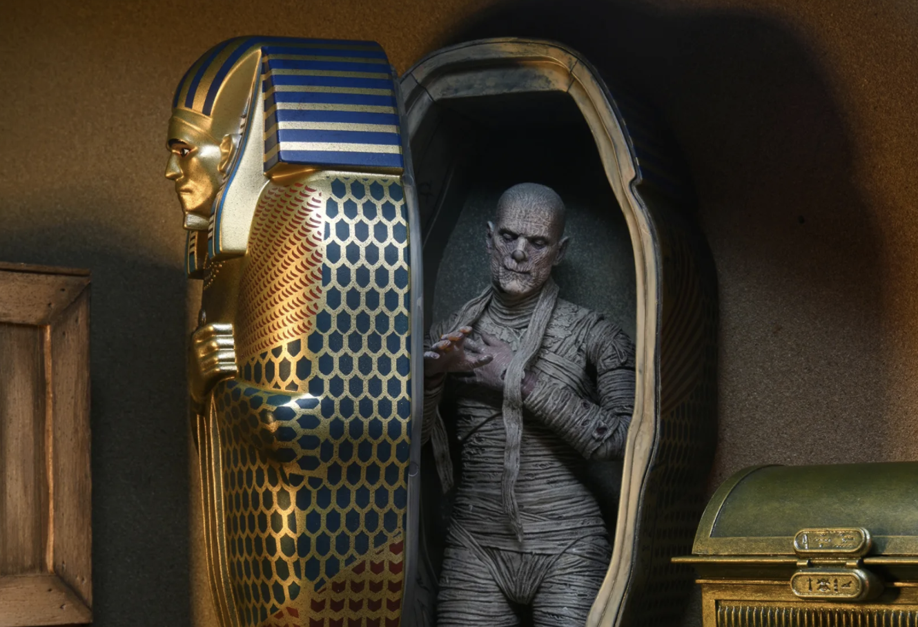 NECA's 'The Mummy' Gets His Own Sarcophagus Accessory Set