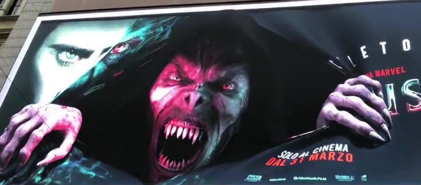 Morbius 3D poster