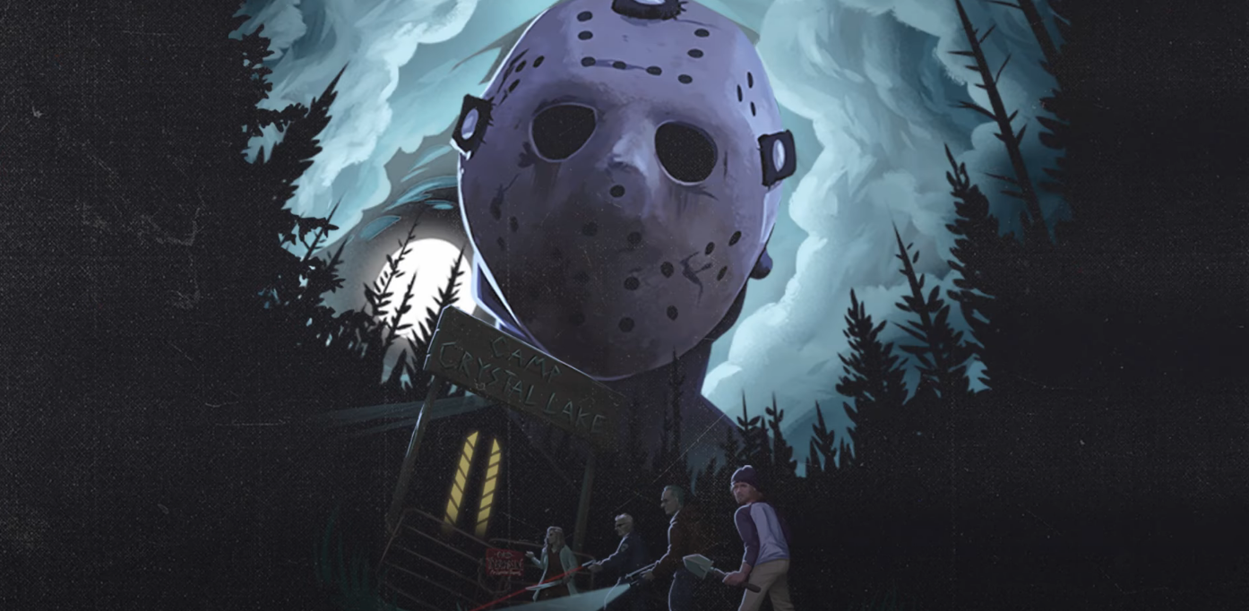 Christmas Jason Voorhees - Friday the 13th Snow Scene - Dark and Eerie