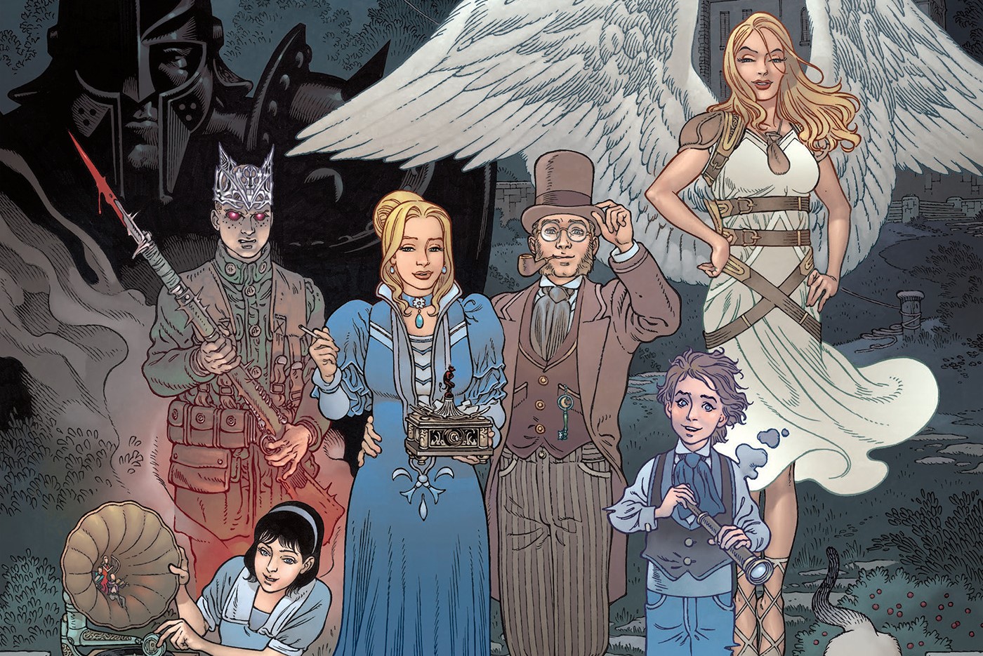New 'Locke & Key: The Golden Age' Graphic Novel Unlocks the Past - Bloody  Disgusting