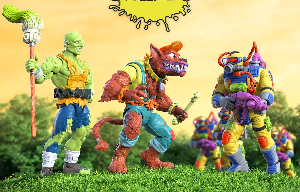 Toxic Crusaders" Toys - Toxie, Junkyard, and Radiation Ranger!
