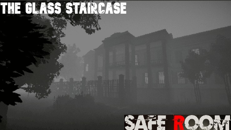 safe room glass staircase