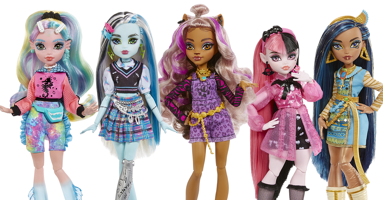 Monster High Doll with Blue Hair - wide 9