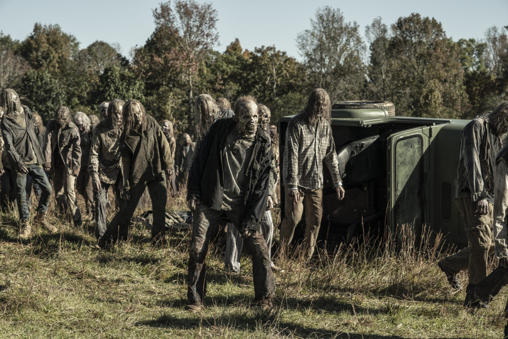 The Walking Dead" Review - First of Final 8 Episodes Brings Carnage, Car  Chases, and Brisk Narrative Pacing - Bloody Disgusting