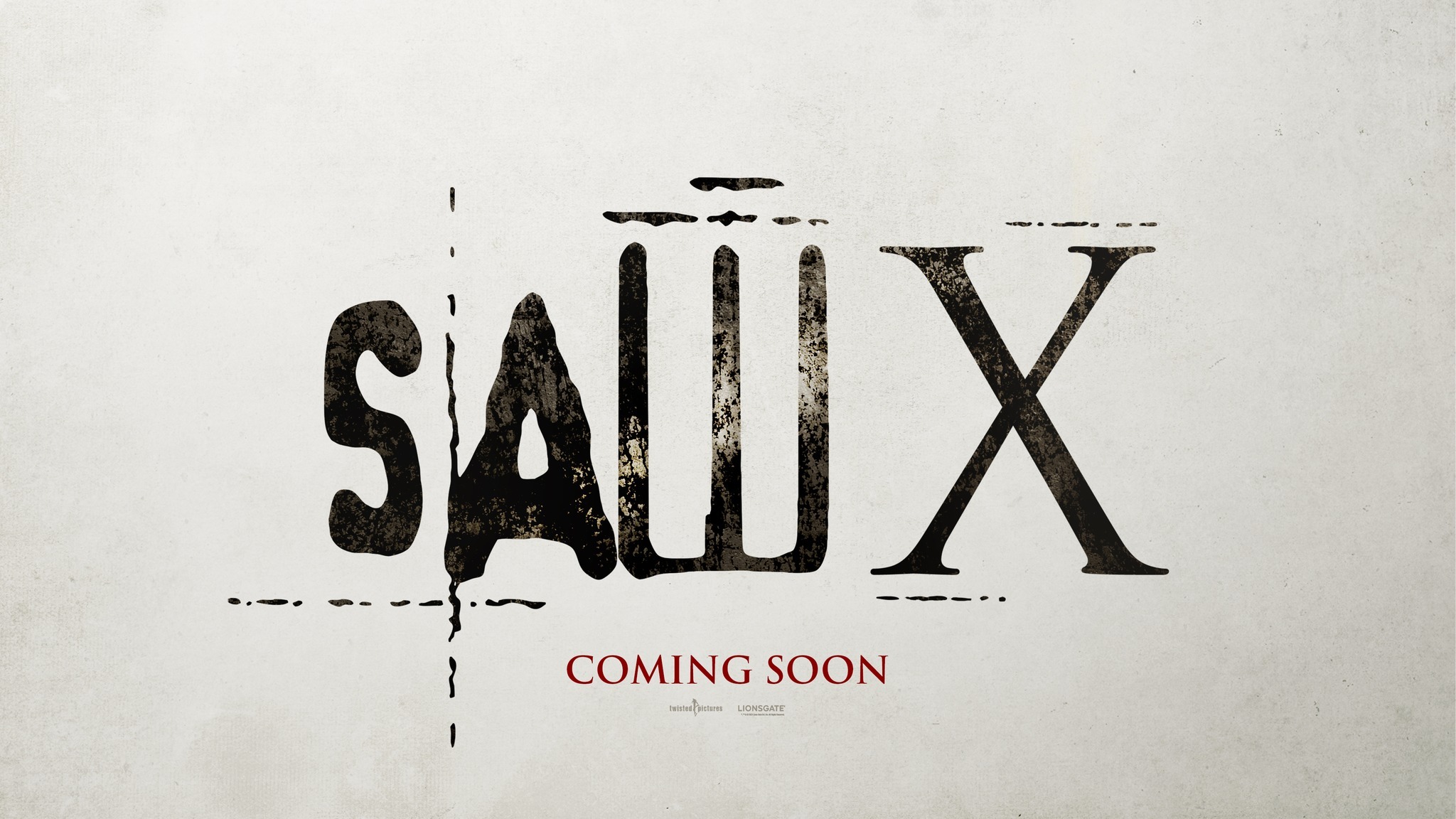 Saw x trailer logo