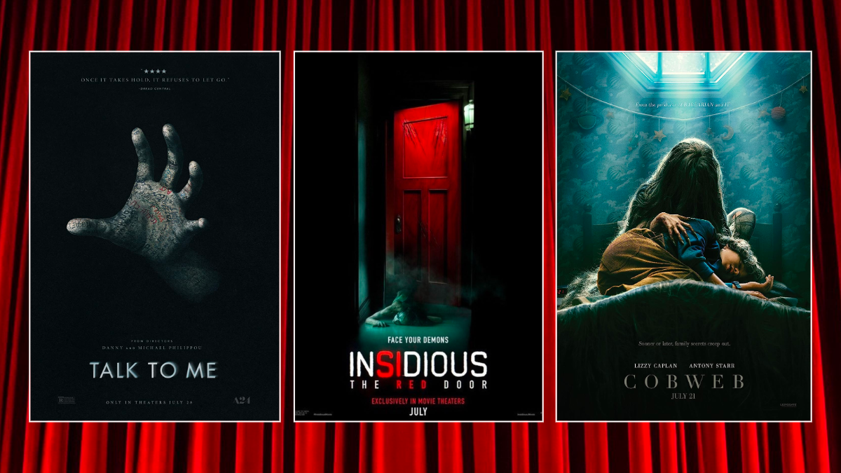 Now Showing On Talk To Me, Insidious The Red Door, Cobweb, and More Halloweenies Podcast picture