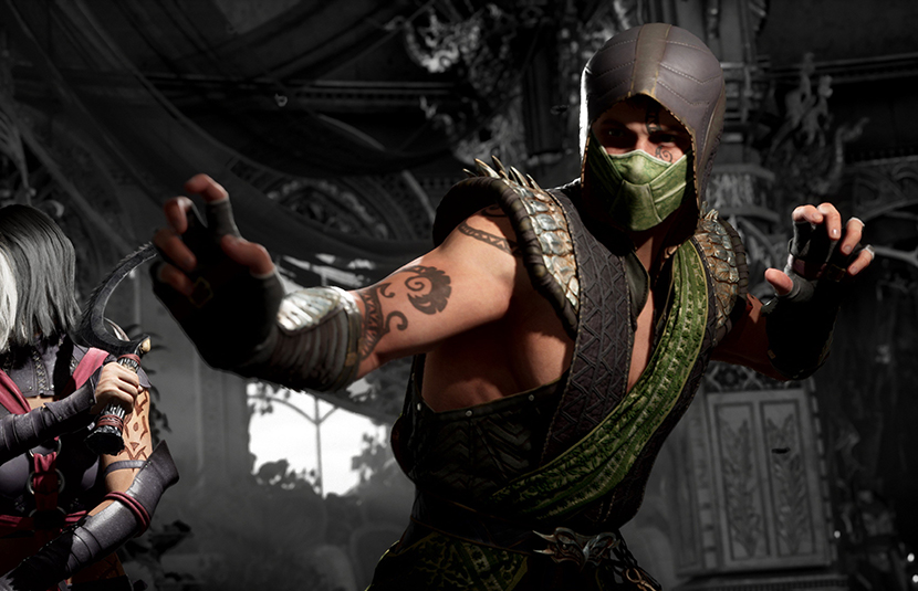 Mortal Kombat 1- Reptile Minecraft Skin