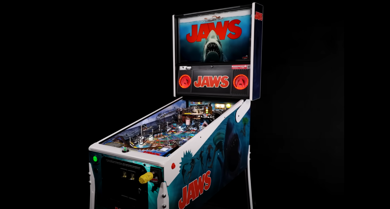 'JAWS' Gets an Epic Official Pinball Machine from Stern Pinball!
