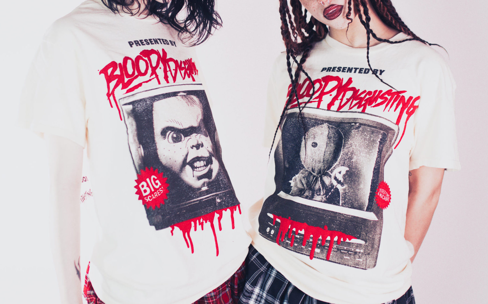 spencers bloody disgusting horror t-shirts