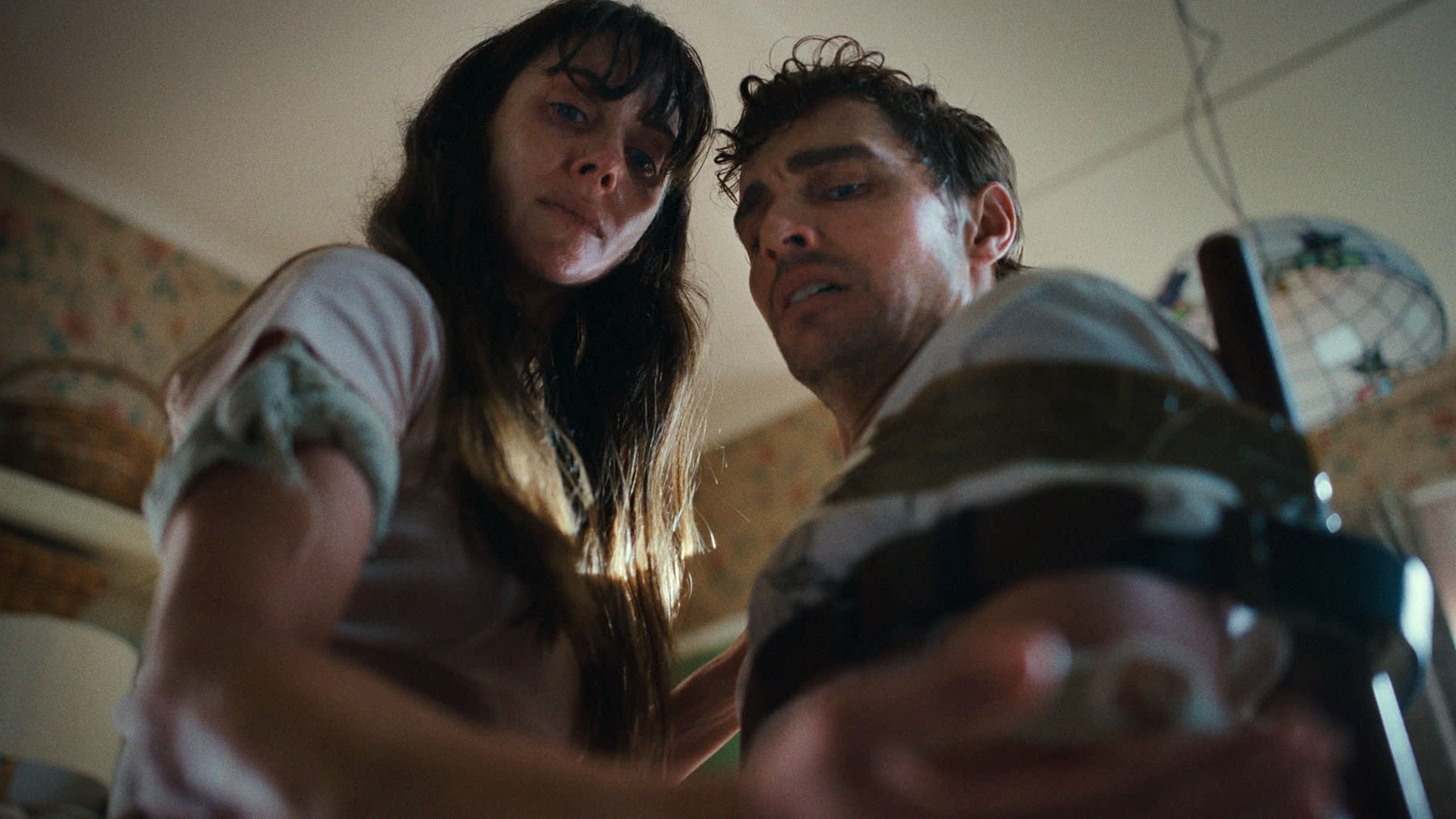 Together movie scene showing the horror elements