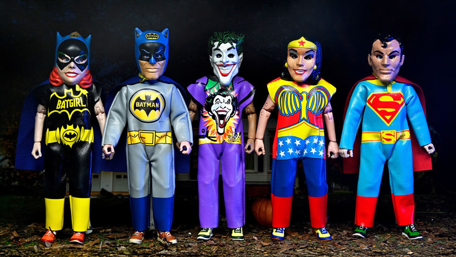 NECA's Latest Ben Cooper Costume Toys Are Dedicated to DC Comics