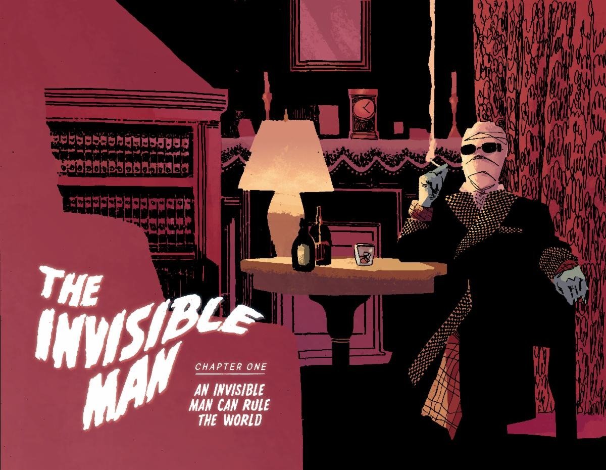 ‘The Invisible Man’ Four-Part Comic Series Launching This Summer from Skybound & Universal Monsters