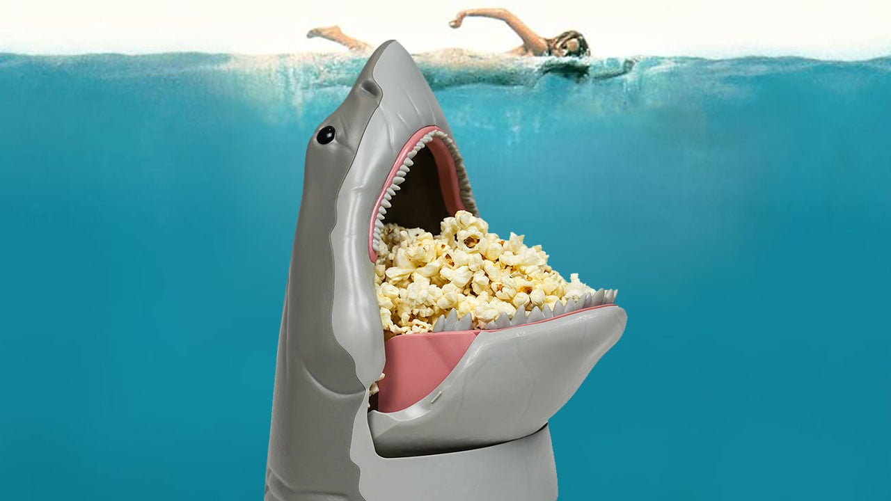 Dive Into Alamo Drafthouse’s ‘Jaws’ Popcorn Bucket Plus More 50th Anniversary Merch