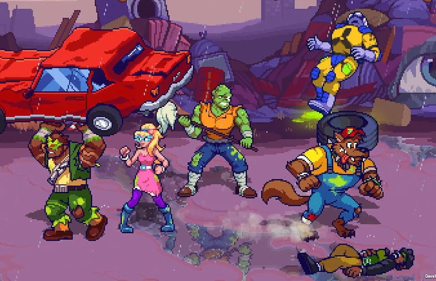 Relive Old School Arcade Thrills With New Gameplay Trailer for ‘Toxic Crusaders’ [Watch]