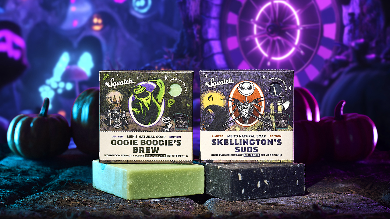 Dr. Squatch Celebrates Halloween with 'Nightmare Before Christmas
