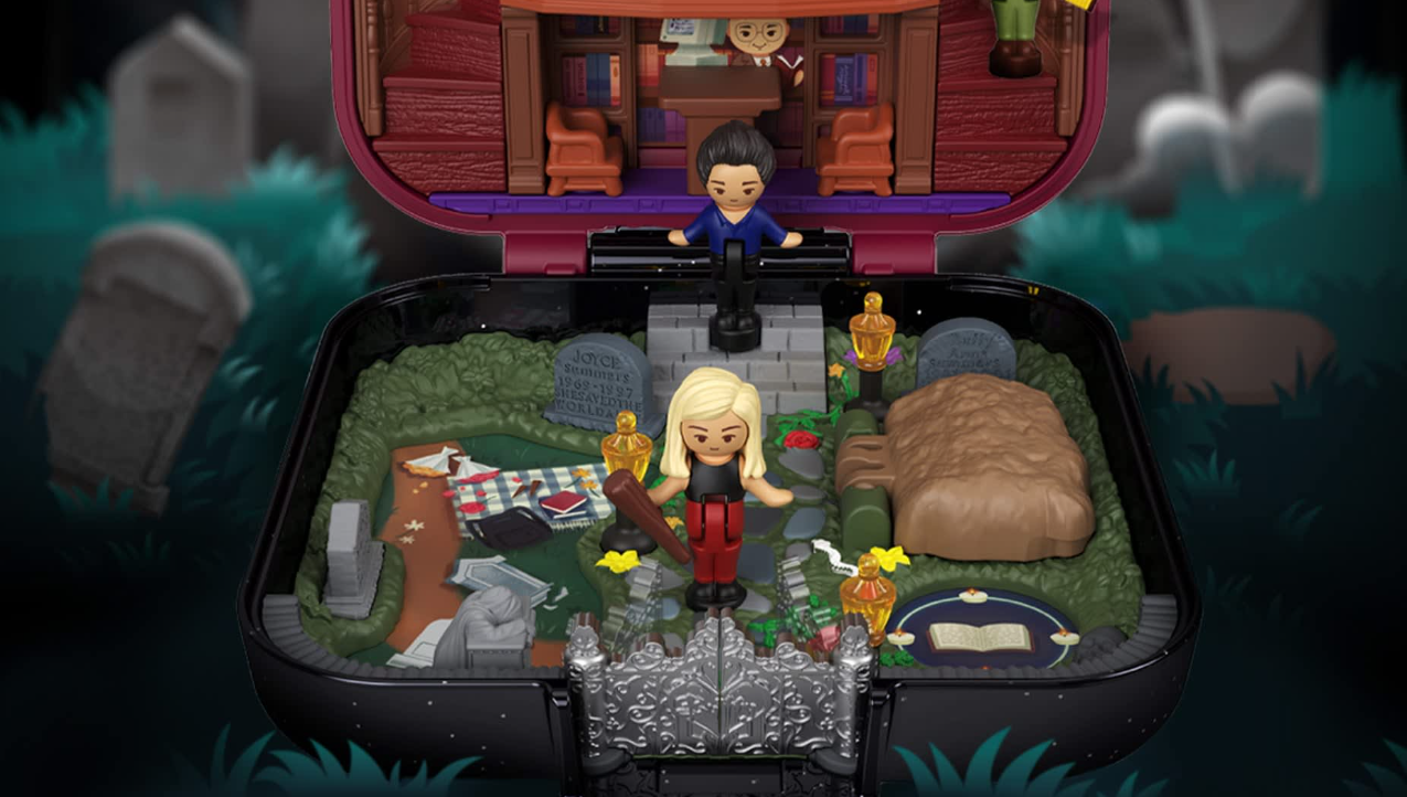 Mattel Turns ‘Buffy the Vampire Slayer' into a Retro ‘Polly Pocket' Toy Set
